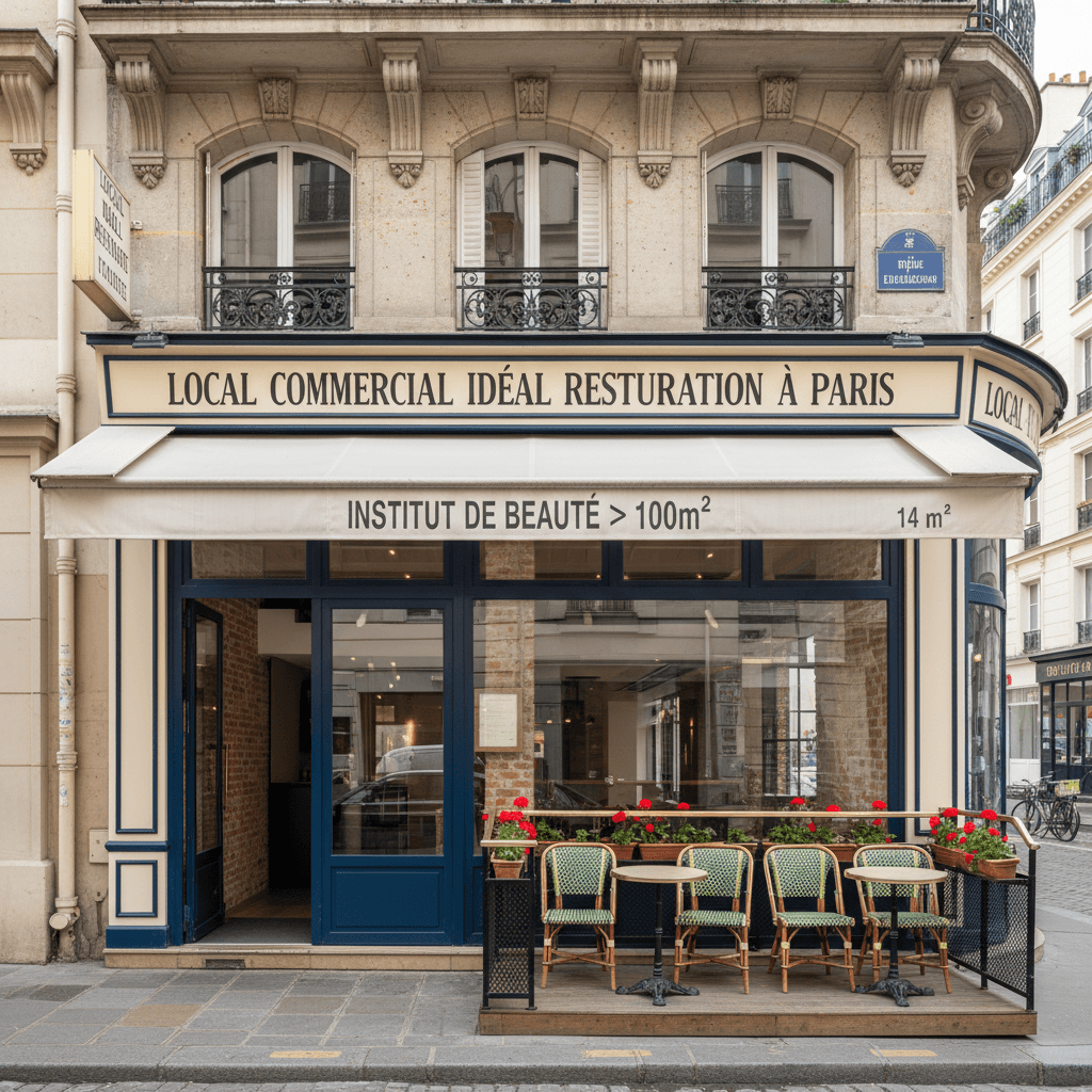 Local Commercial Idéal Restauration à Paris