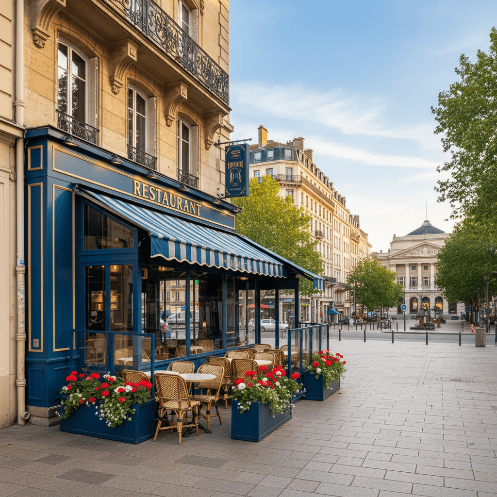 Restaurant 60m² à Lyon : extraction