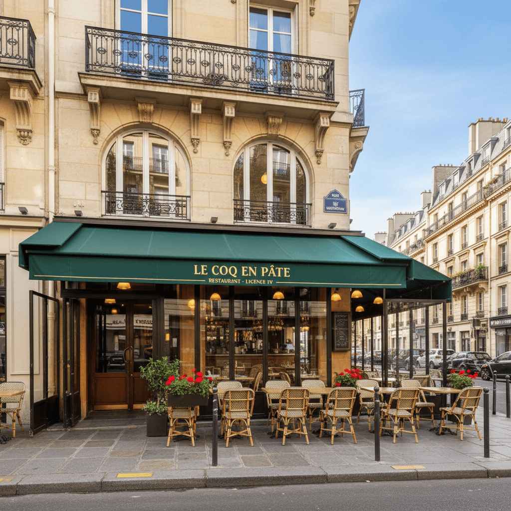 Restaurant 65 couverts à Paris : terrasse - licence IV
