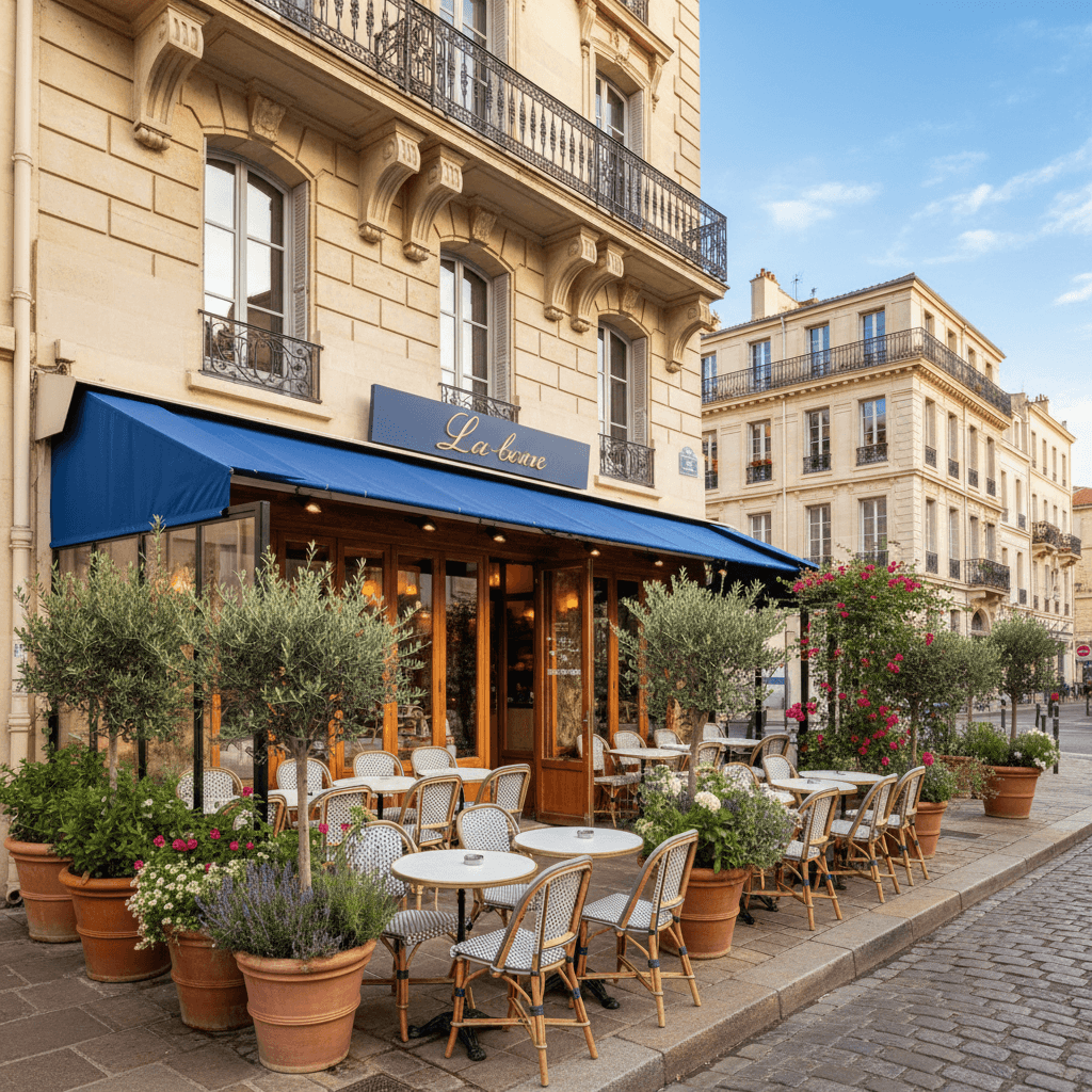 Restaurant 50m² à Marseille : terrasse