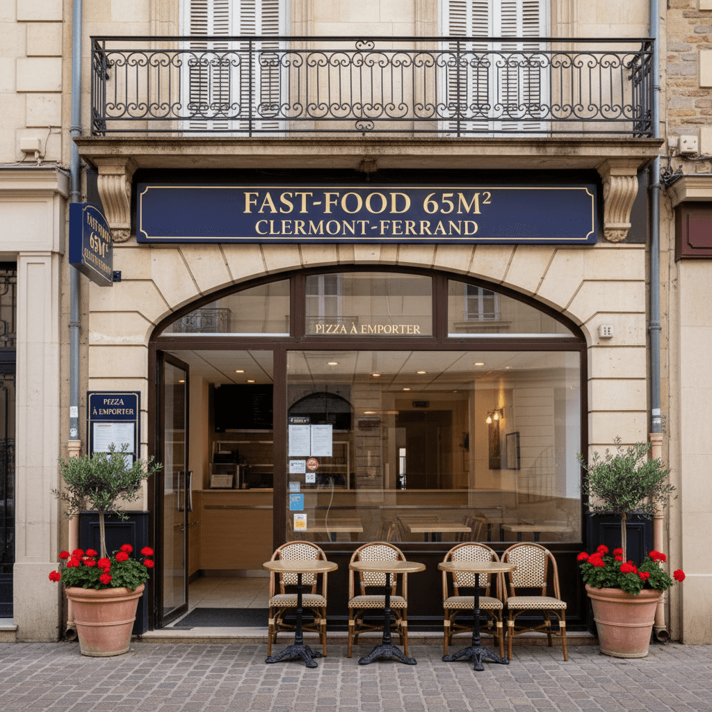 Fast-food 65m² à Clermont-Ferrand
