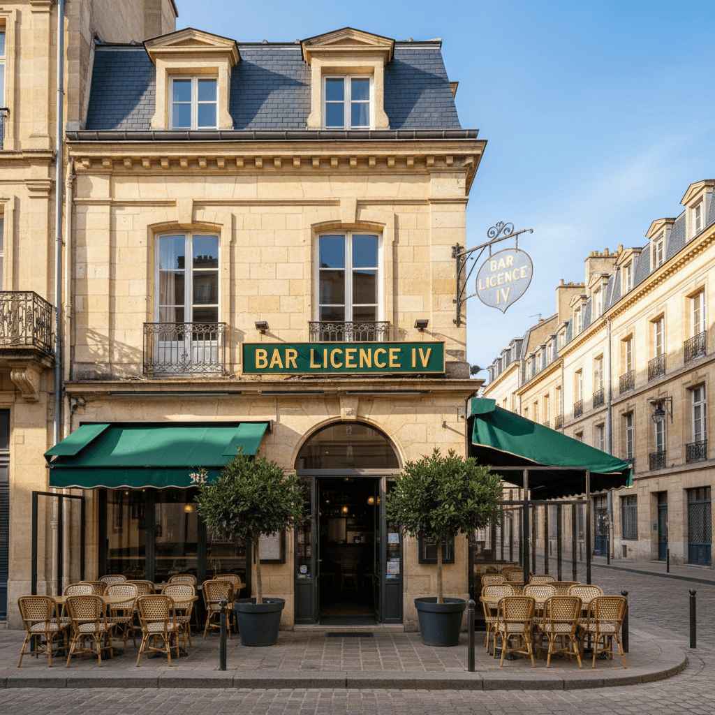 Bar-brasserie 60m² à Bordeaux : licence IV - cave/réserve