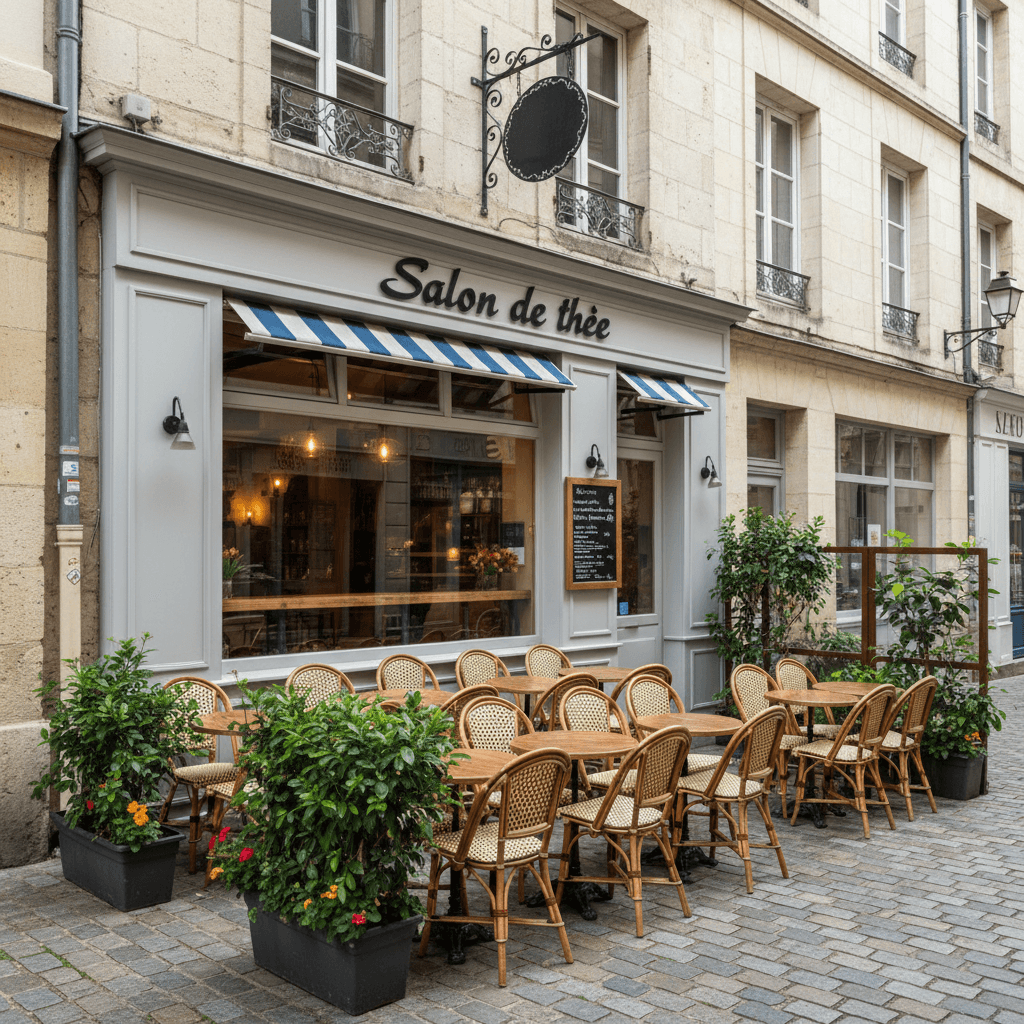 Snack 65m² à Nantes : terrasse - extraction