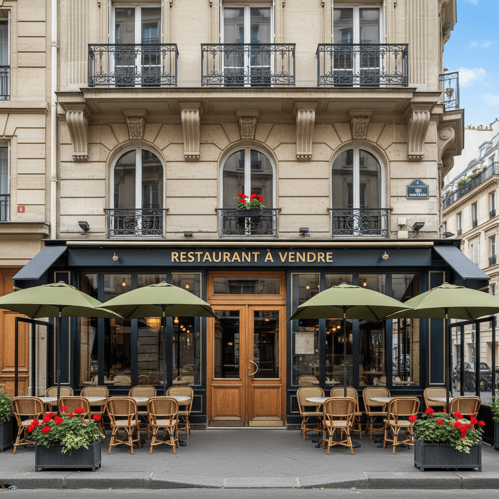 Restaurant à vendre avec terrasse à Paris