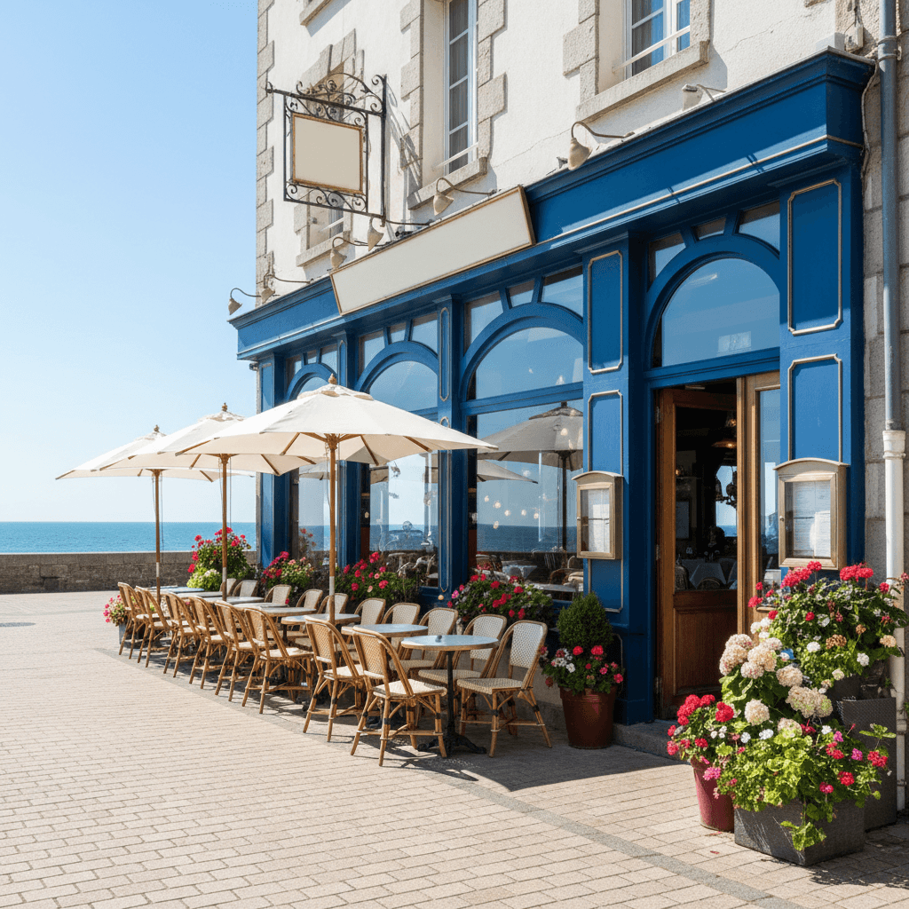 Restaurant 80m² à Nantes : terrasse - licence IV
