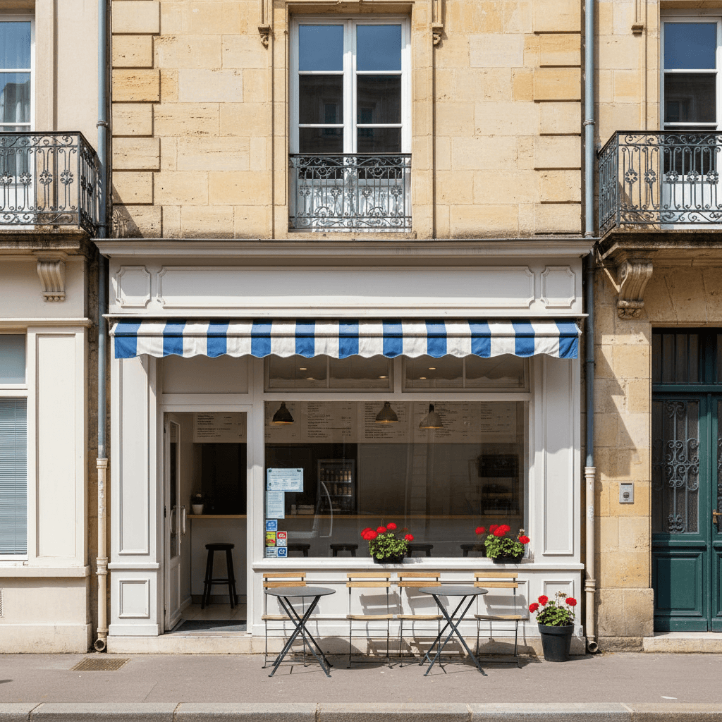 Fast-food 19m² à Pessac : extraction - climatisation