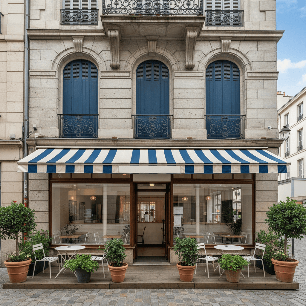 Fast-food 71m² à Grenoble : terrasse - licence IV