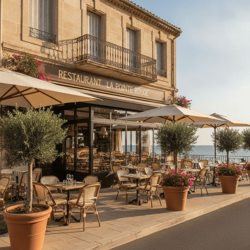 Restaurant 300m² à Marseille : terrasse - licence IV