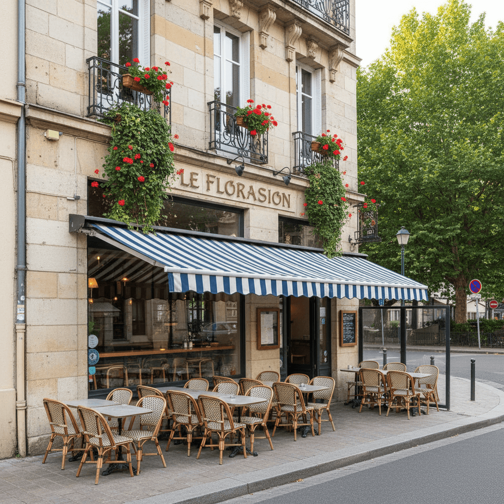 Restaurant à Nantes : terrasse - licence IV