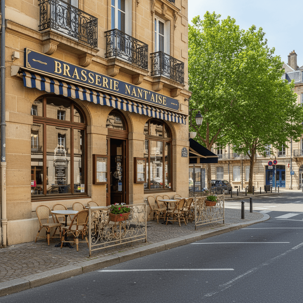 Bar-brasserie à Nantes : terrasse - licence IV