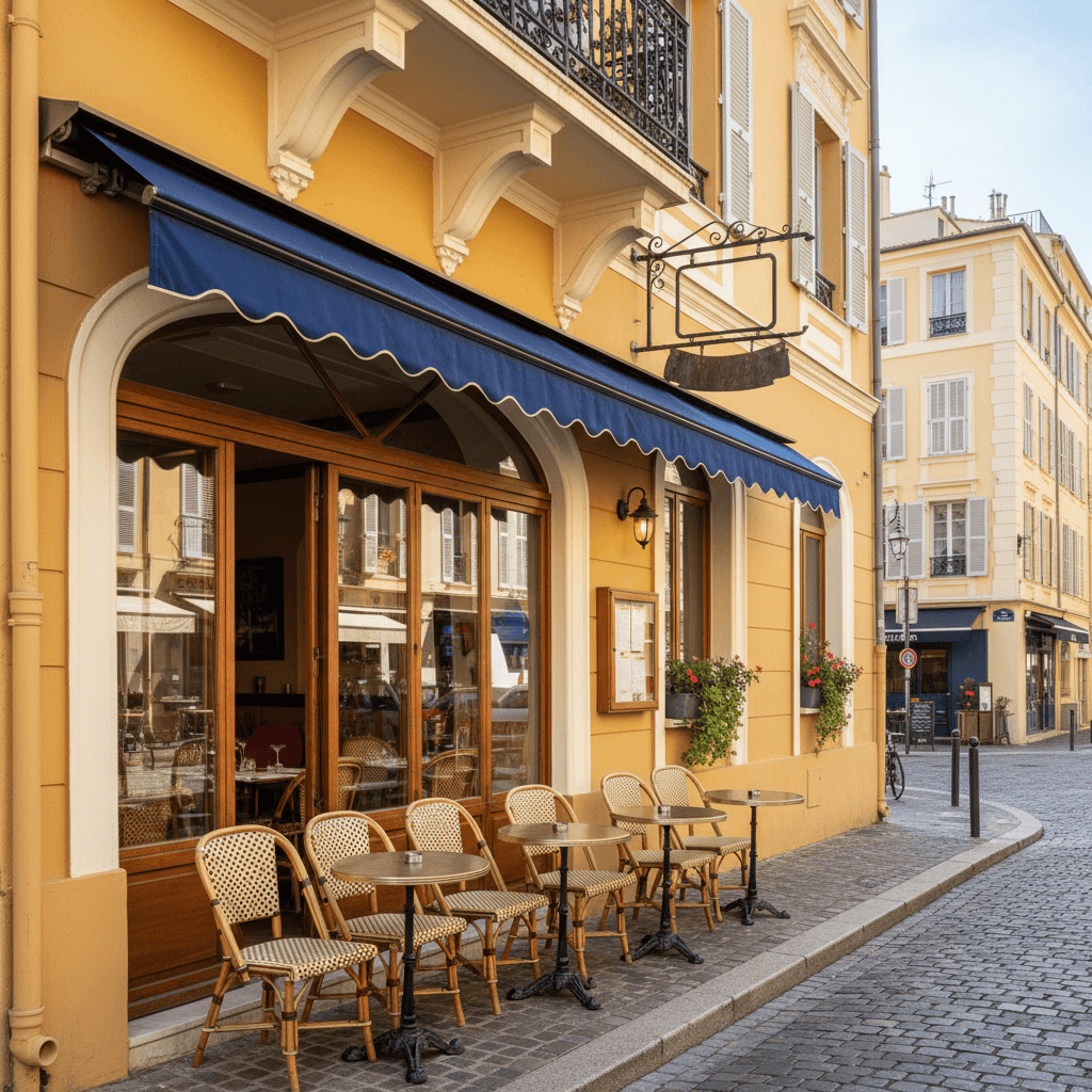 Restaurant 160m² à Nice : terrasse - licence IV