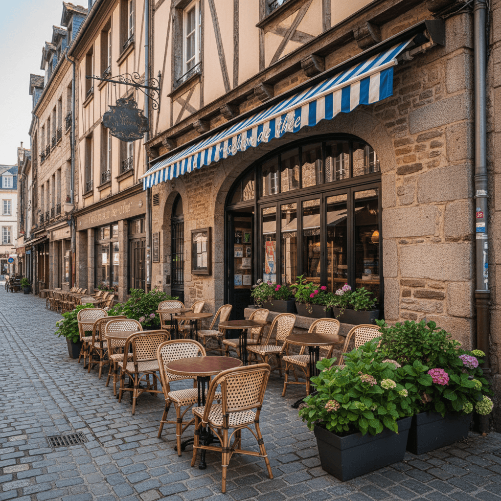 Restaurant à Rennes : terrasse