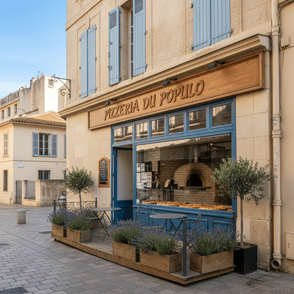 Fast-food 10m² à Marseille : cuisine équipée