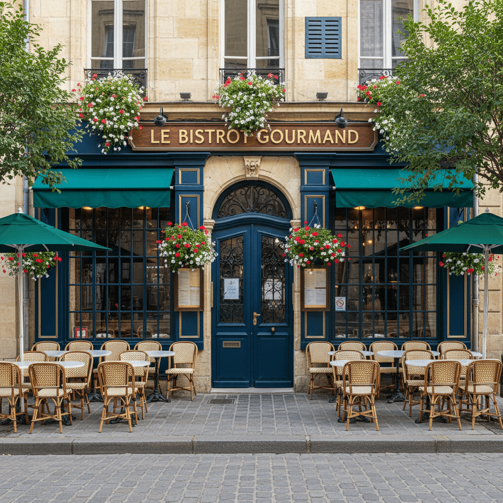 Restaurant 91m² à Bordeaux : terrasse - licence IV