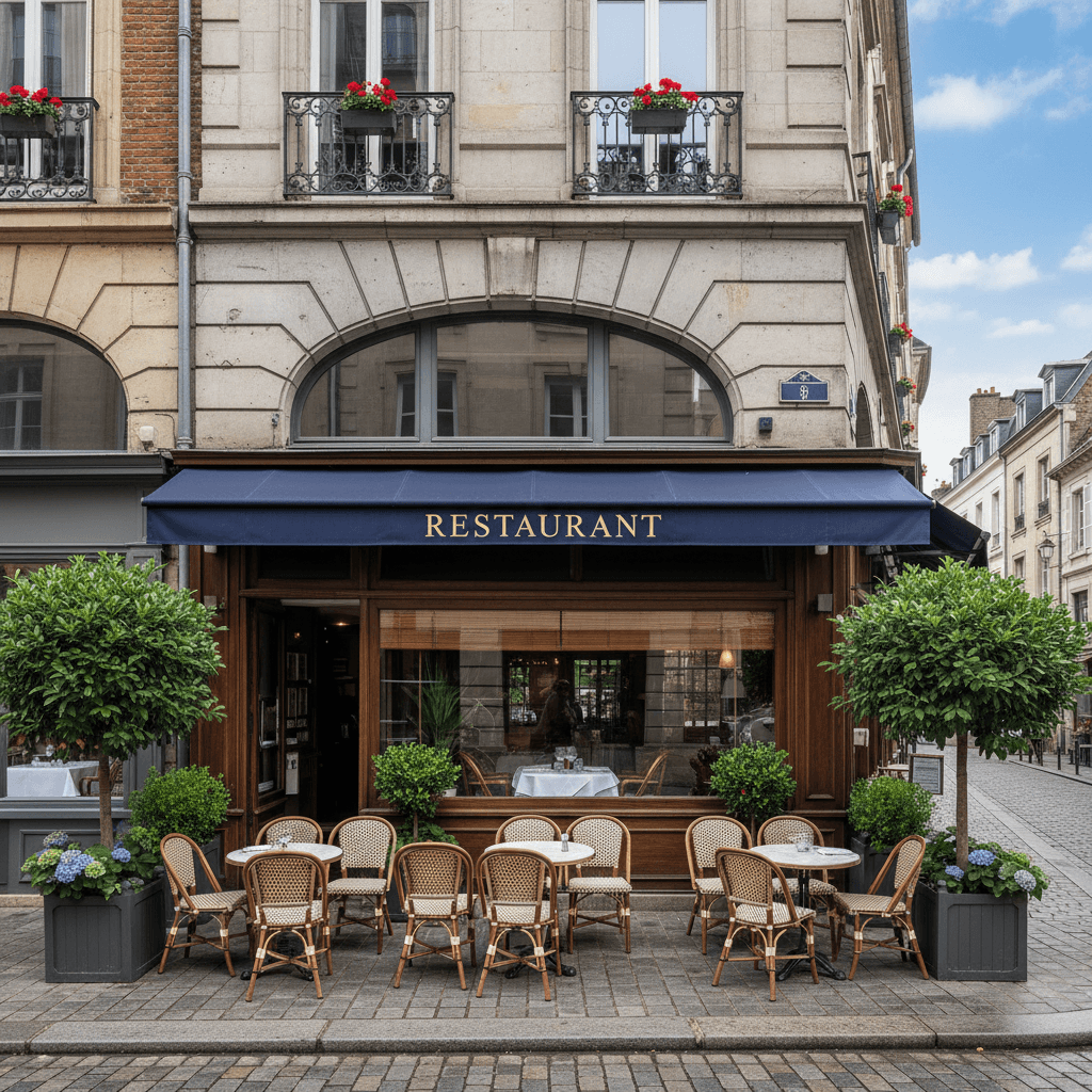 Restaurant à Lille : terrasse - licence IV