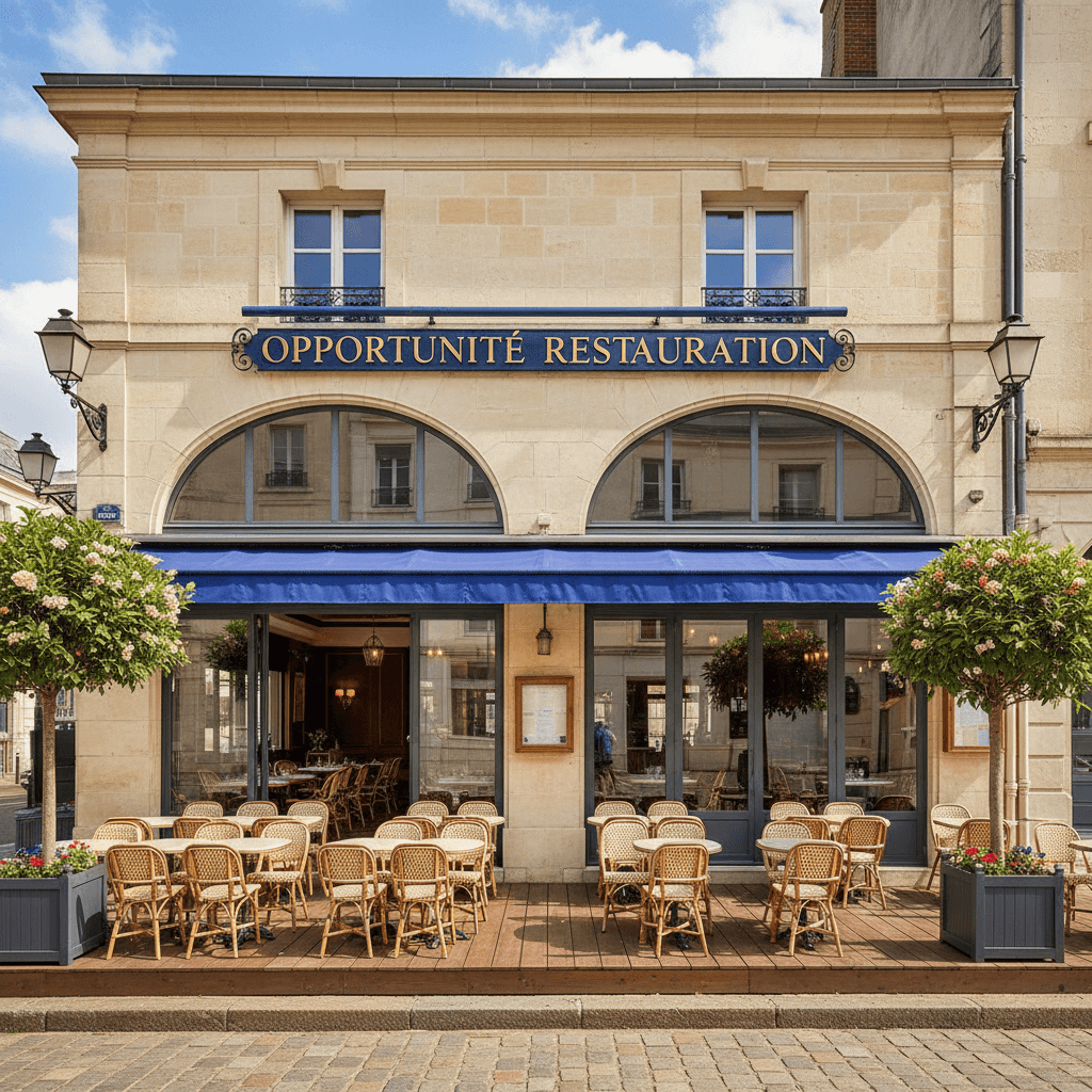 Restaurant 950m² à Clermont-Ferrand : terrasse - licence IV