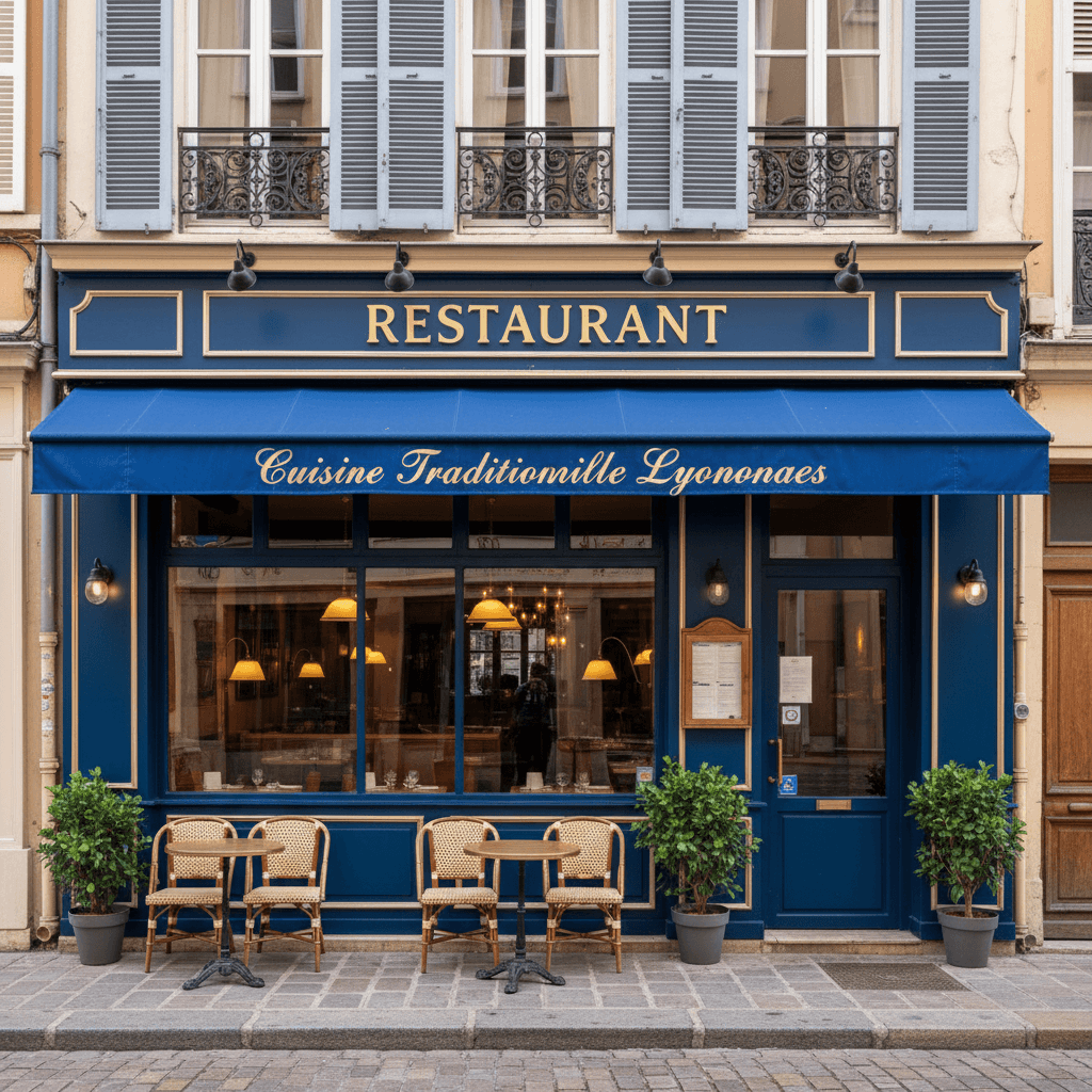 Restaurant 80m² à Lyon : extraction - cave/réserve