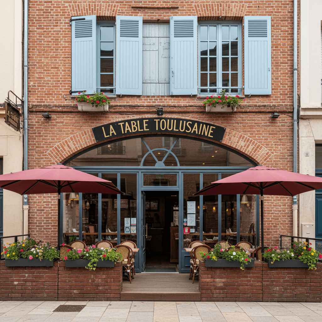 Restaurant 155m² à Toulouse : terrasse - licence IV