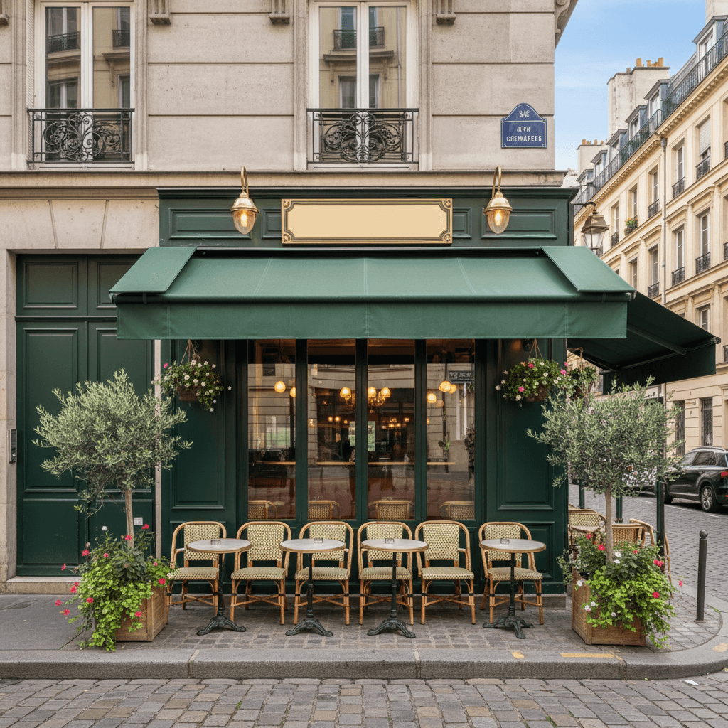 Bar-brasserie 90m² à Lyon : terrasse - licence IV