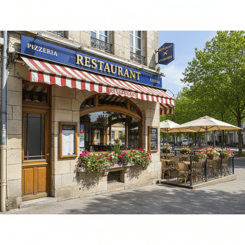 Restaurant à Nantes : terrasse - licence IV