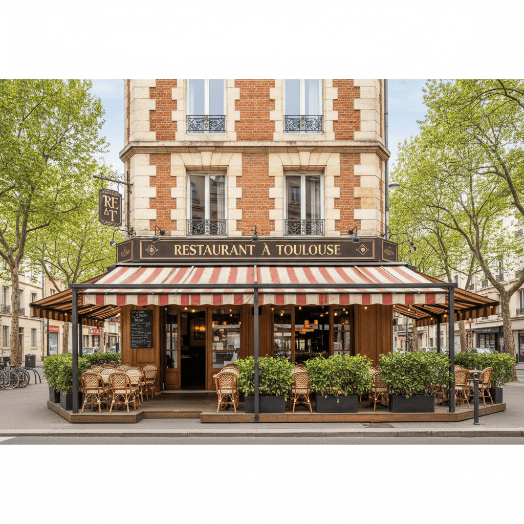 Restaurant à Toulouse : terrasse - licence IV