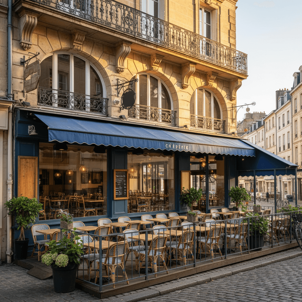 Restaurant à Nantes : terrasse - licence IV