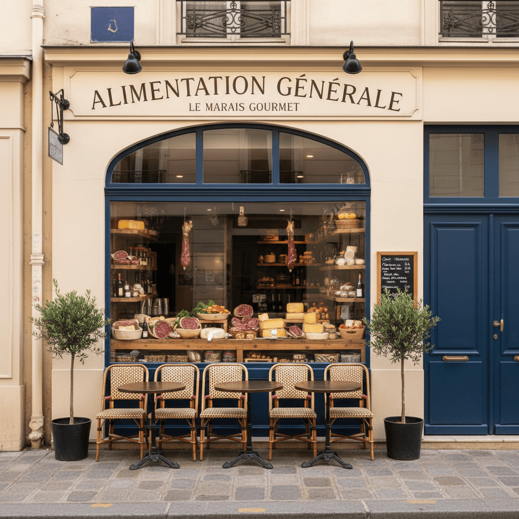 Local Commercial de Restauration au Cœur du Marais