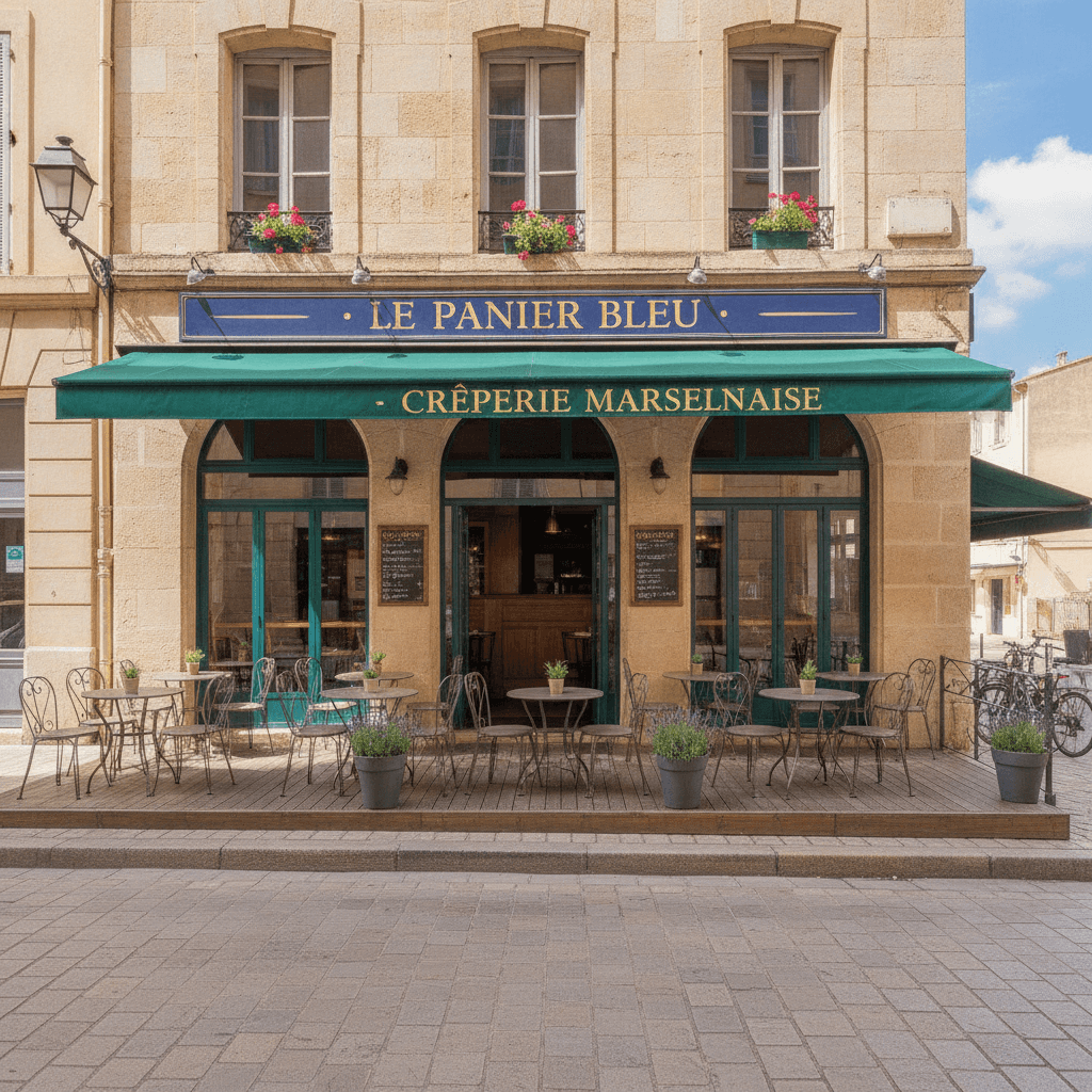 Restaurant 40m² à Marseille : terrasse - extraction