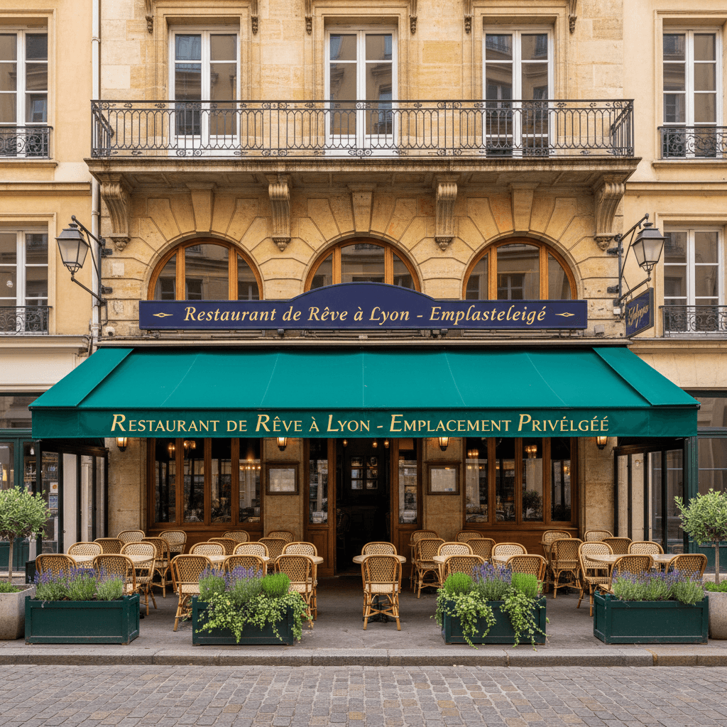 Restaurant à Lyon : terrasse - extraction