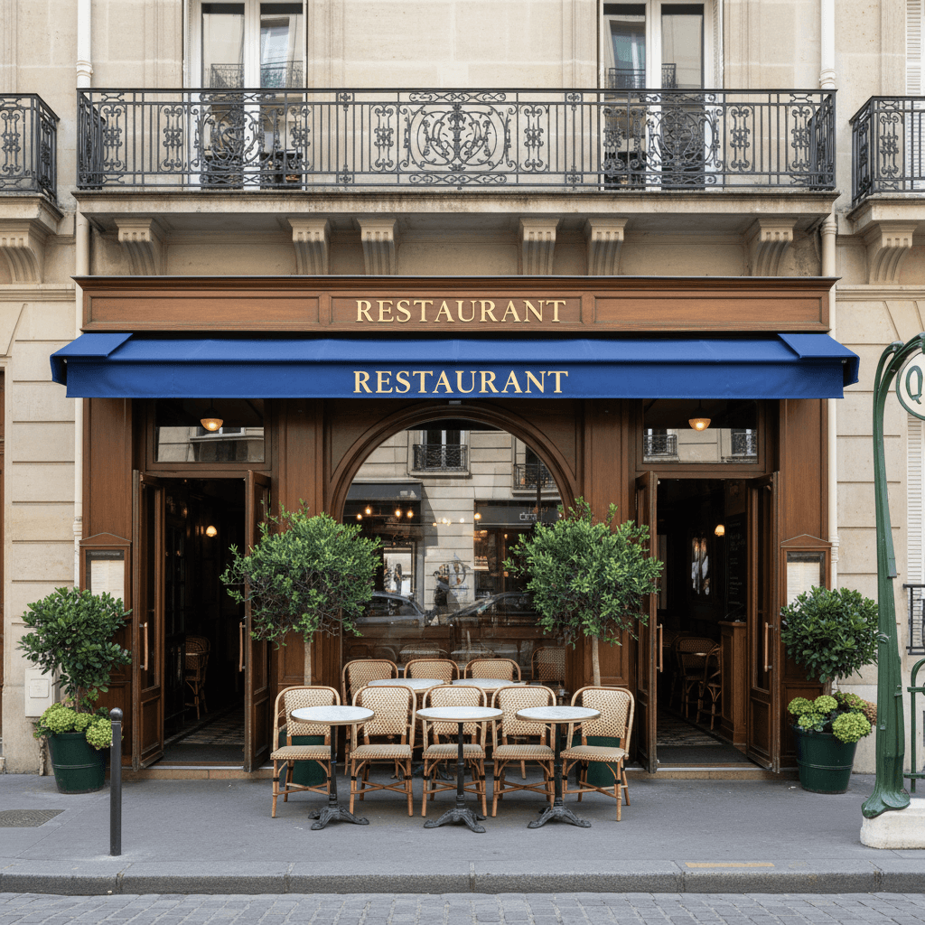 Restaurant 67m² à Paris : extraction - cuisine équipée