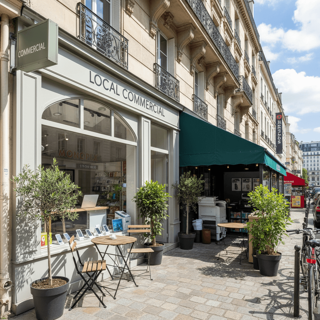 Local Commercial de 64 m² avec Terrasse à Paris