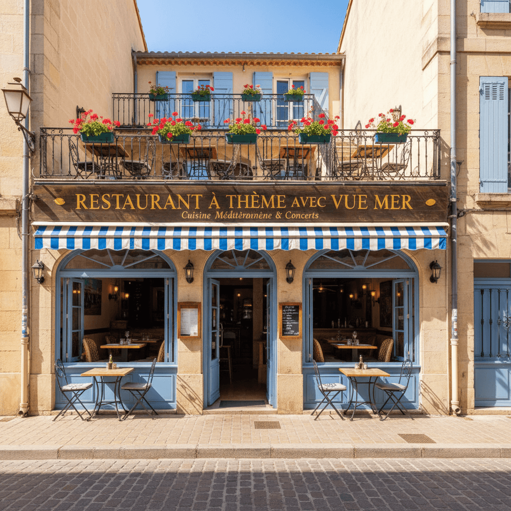 Restaurant 250m² à Toulon : terrasse - licence IV