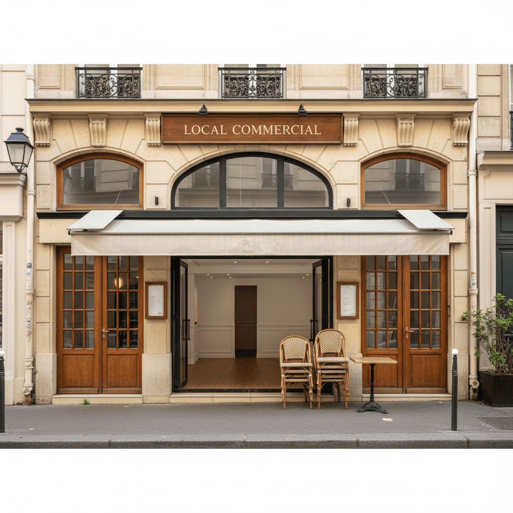 Local commercial idéal pour restauration à Paris