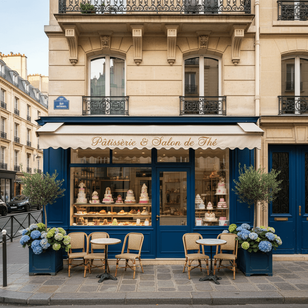 Local Pâtisserie/Salon de Thé au Cœur de Paris