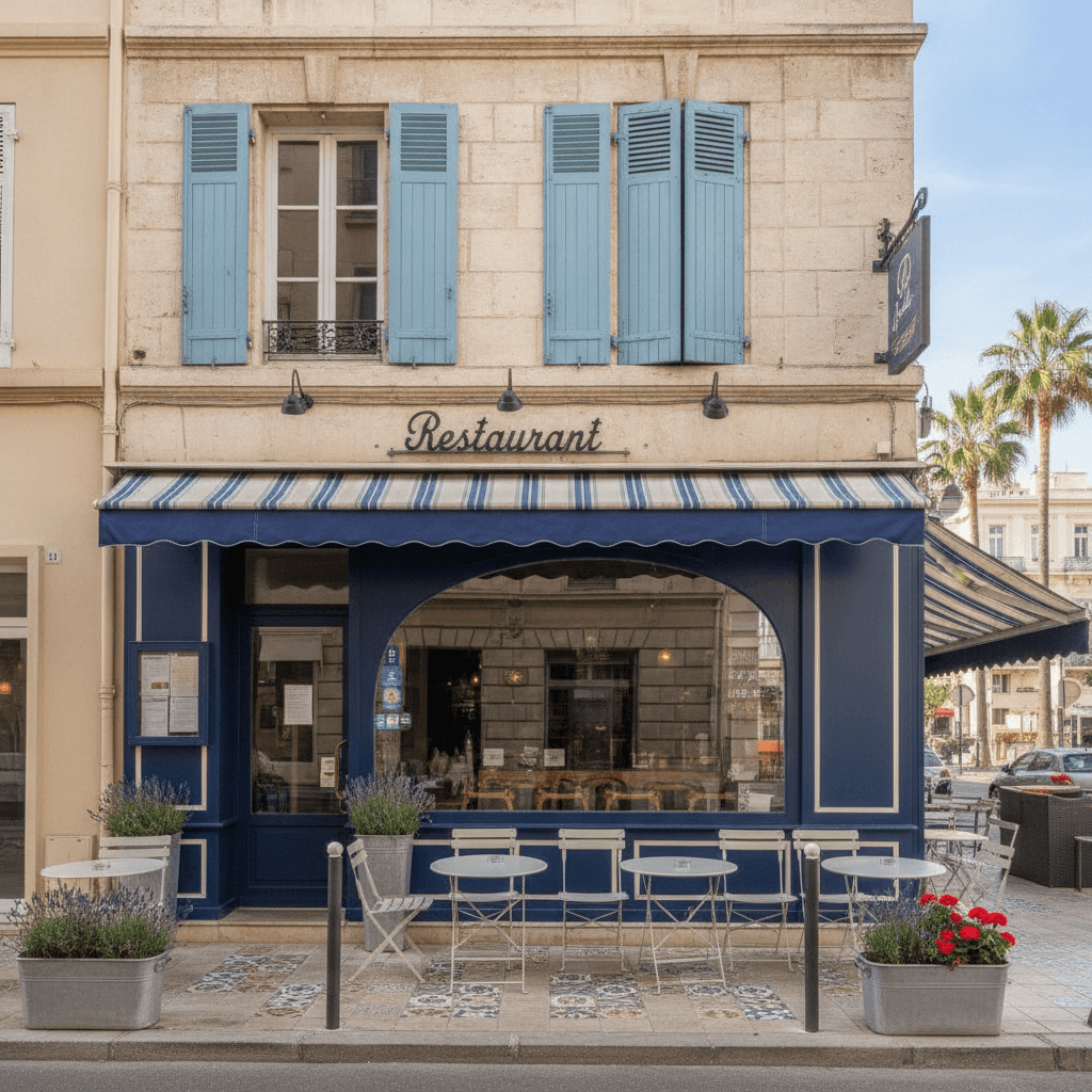Restaurant 90m² à Marseille : extraction - cuisine équipée