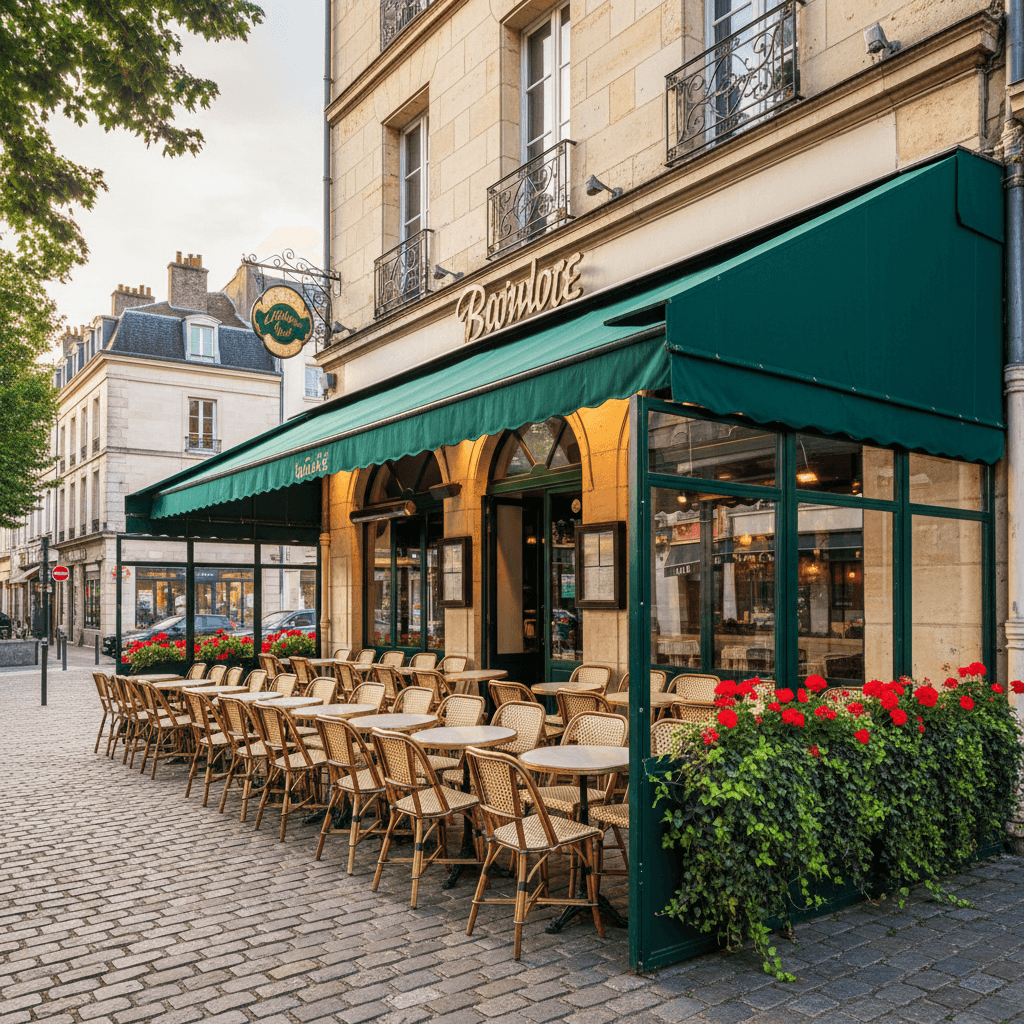 Restaurant 80m² à Nantes : terrasse - licence IV