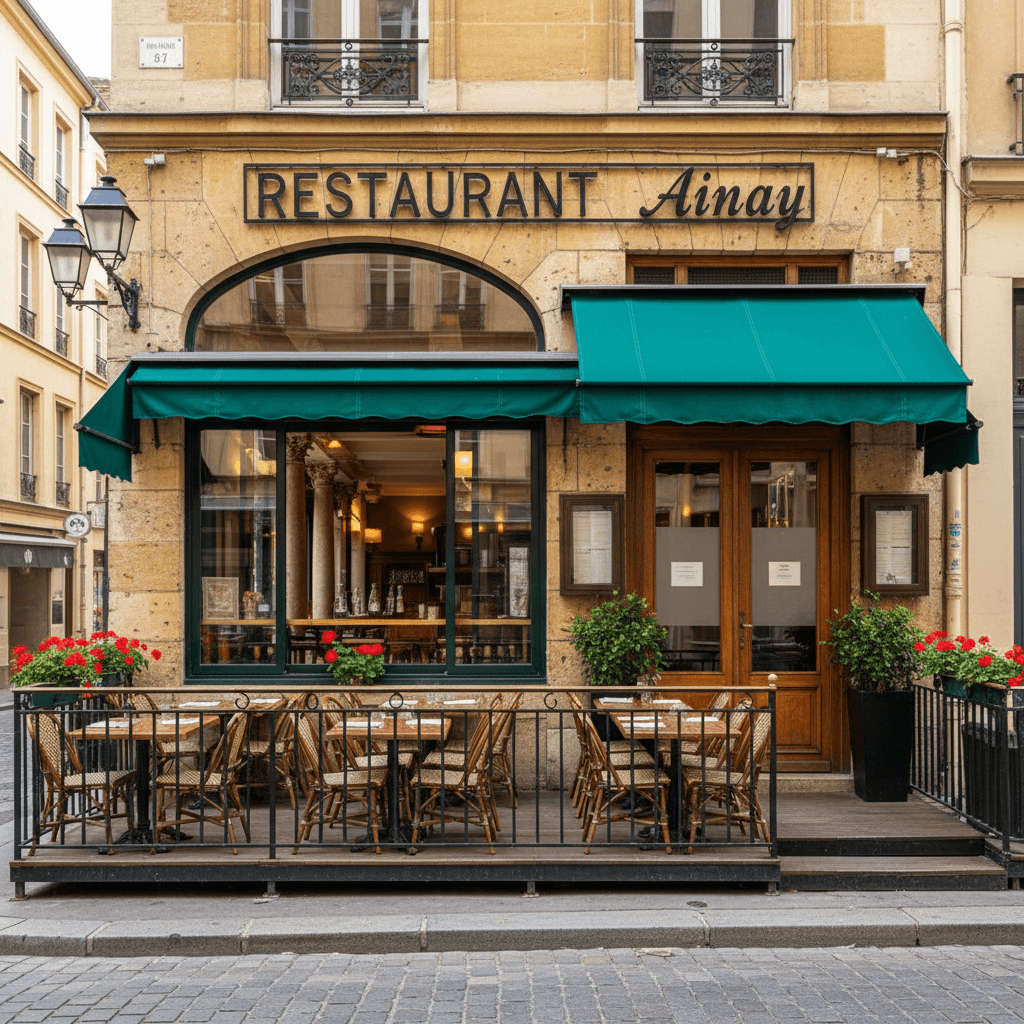 Restaurant à Lyon : terrasse - licence IV