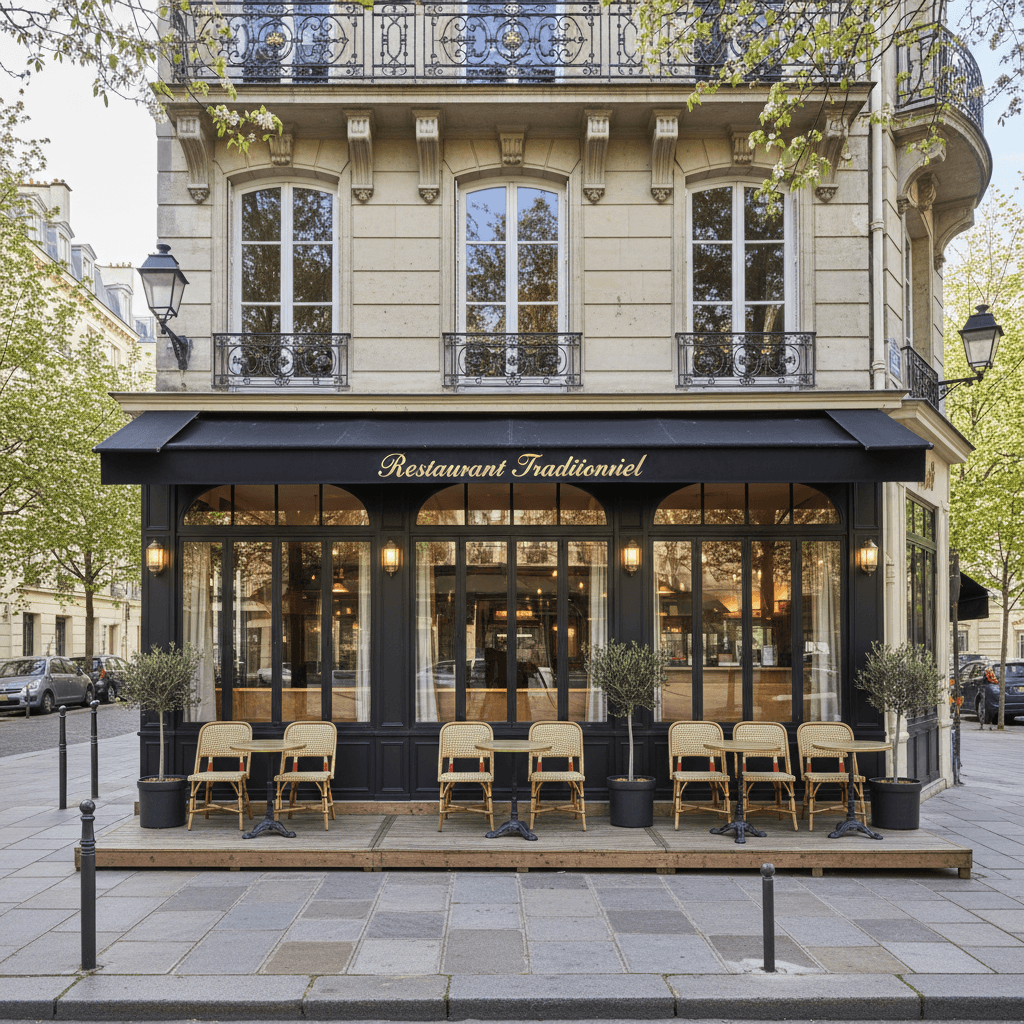 Restaurant clé en main à Paris - 80 m²