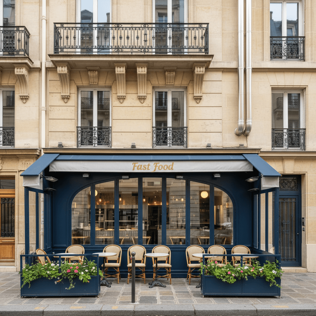 Restaurant clé en main à Paris, 205 m²