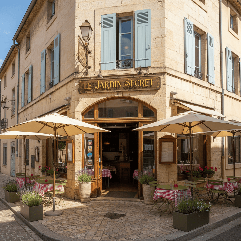 Restaurant 50m² à Aix-En-Provence : terrasse - extraction