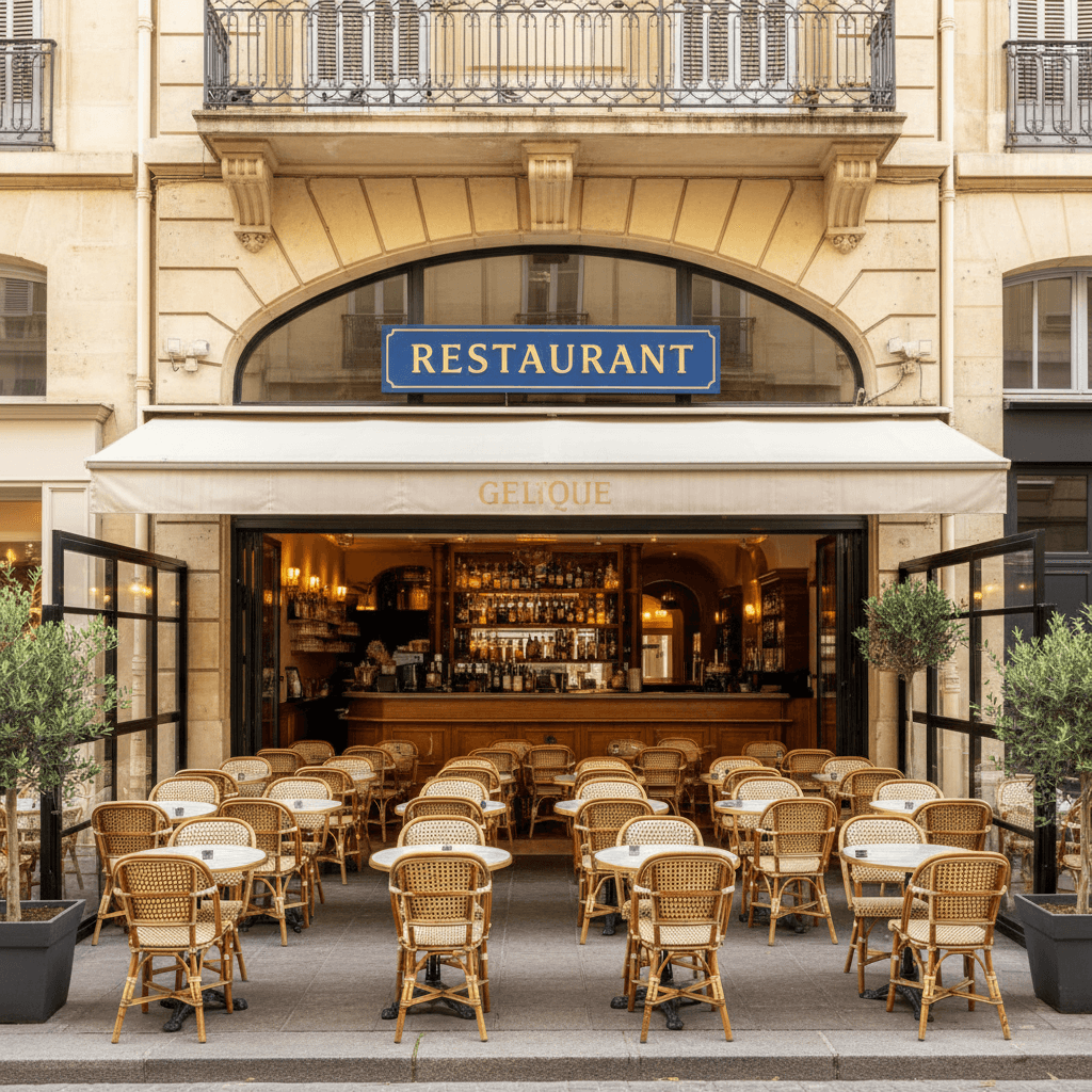 Restaurant 220m² à Marseille : terrasse - extraction