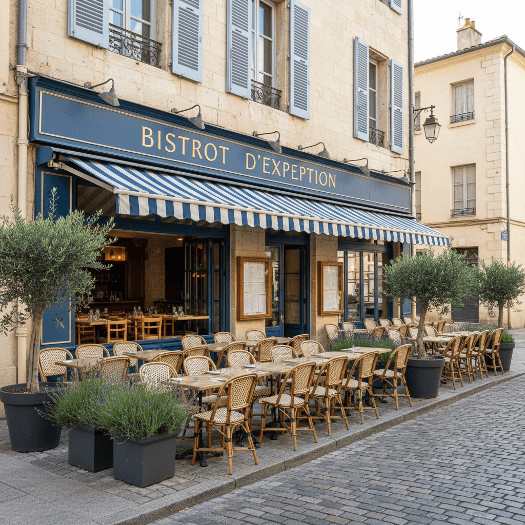 Restaurant 72m² à Montpellier : terrasse - licence IV