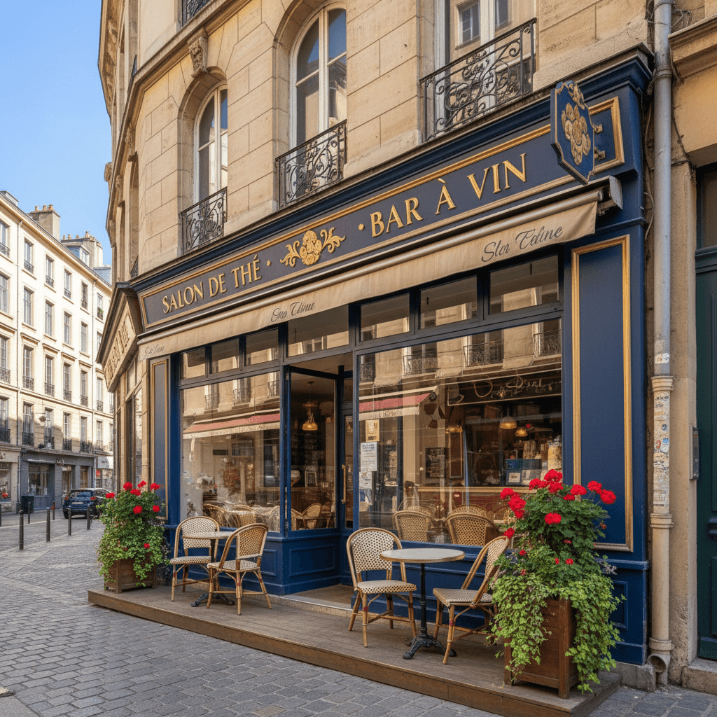 Snack 32m² à Lyon : terrasse - licence IV