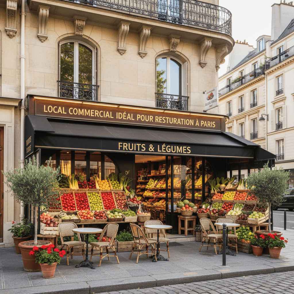Local Commercial Idéal pour Restauration à Paris