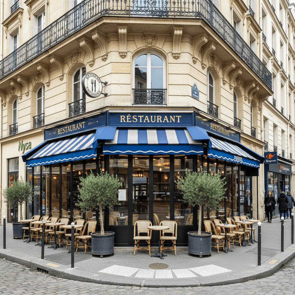 Restaurant d'angle à Batignolles - 110 m²