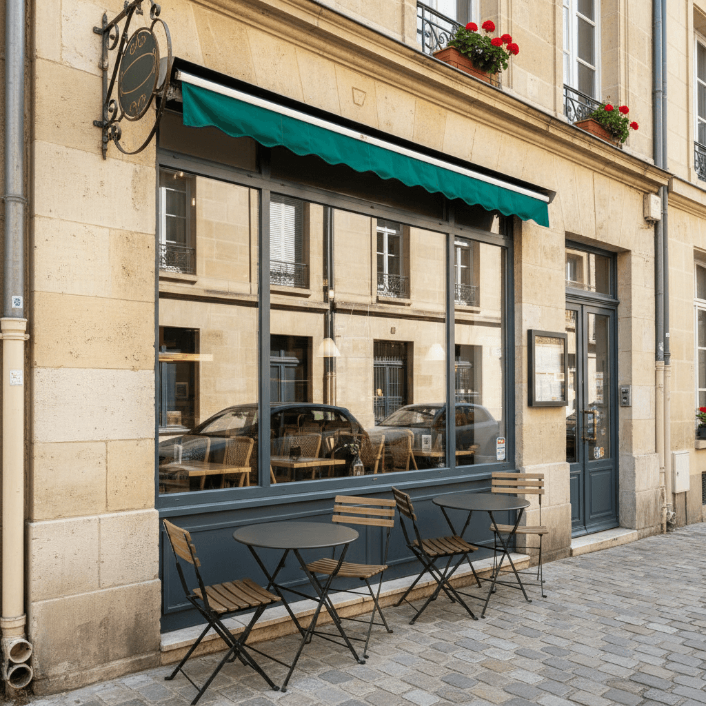 Fast-food 40m² à Nantes : extraction