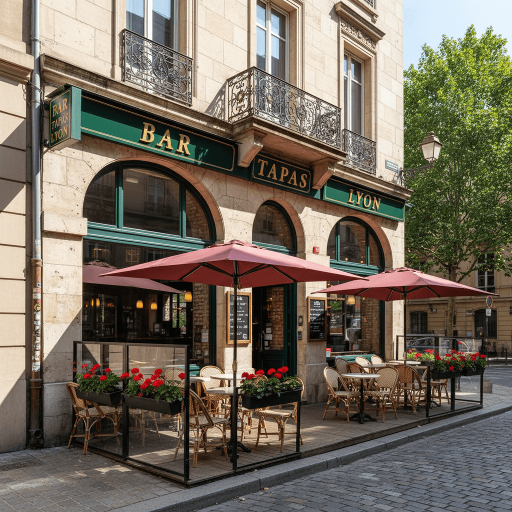 Bar-brasserie 180m² à Lyon : licence IV
