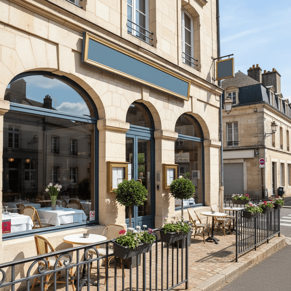 Restaurant 150m² à Rennes : terrasse - licence IV