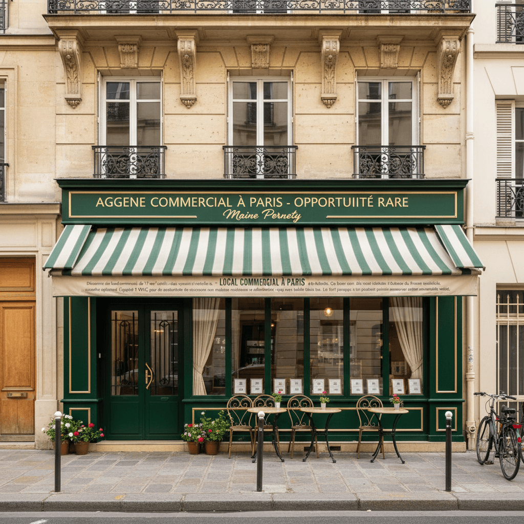 Local Commercial à Paris - Opportunité Rare
