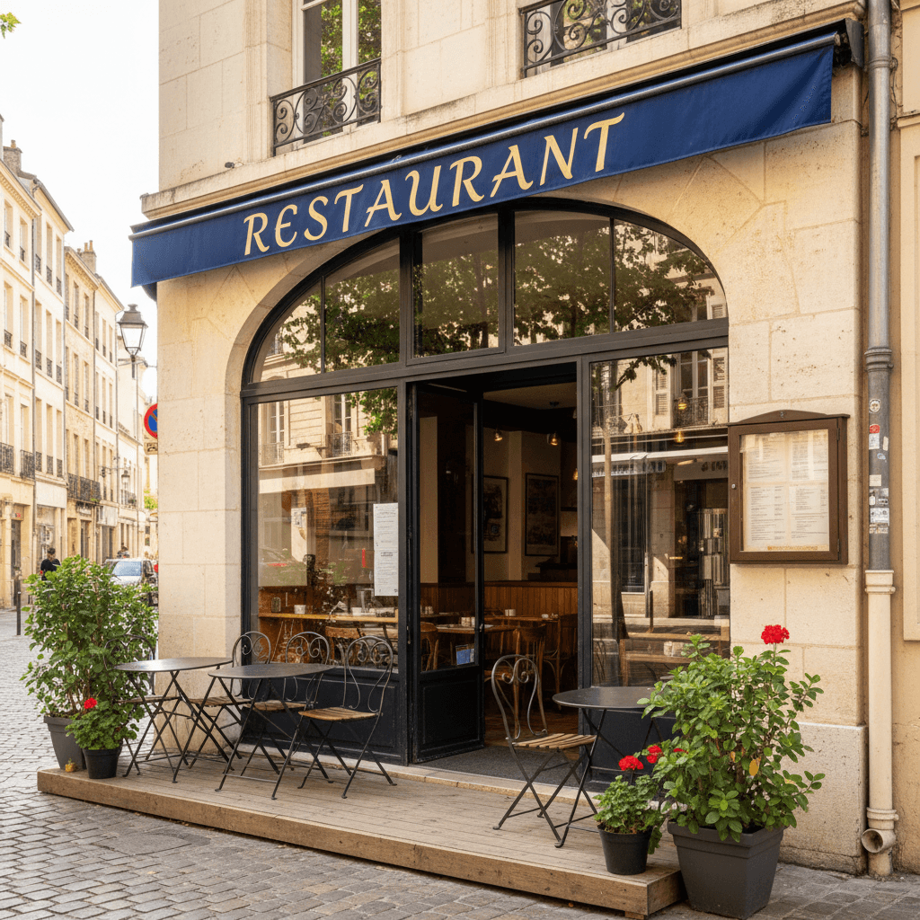 Restaurant 90m² à Toulouse : terrasse - licence IV